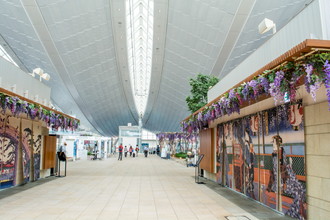 羽田空港国際線　藤装飾　2017