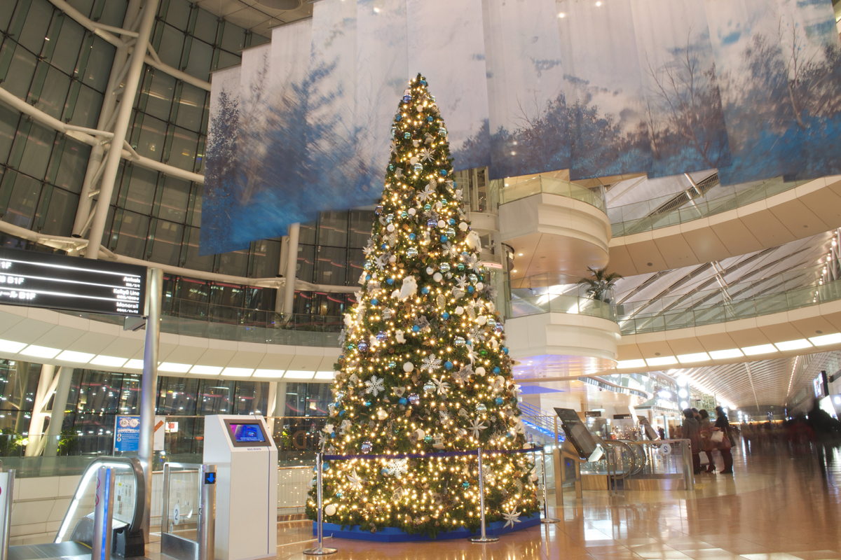 空間装飾実績紹介　羽田空港