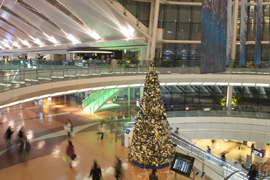 空間装飾実績紹介　羽田空港