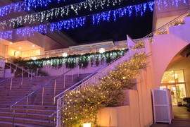 空間装飾実績紹介　トレッサ横浜　クリスマス装飾2015