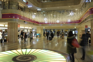 羽田空港　クリスマス装飾