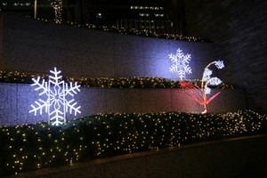 新宿野村ビル　クリスマス装飾