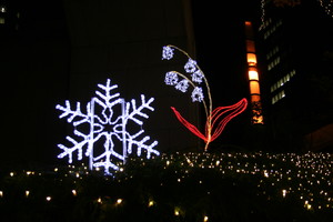 新宿野村ビル　クリスマス装飾