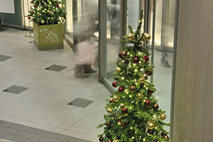 渋谷マークシティ　クリスマス装飾