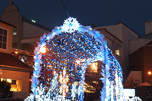 つかしん　クリスマス装飾