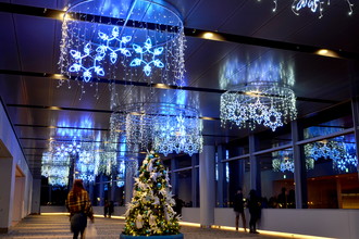 羽田空港　クリスマス装飾2016