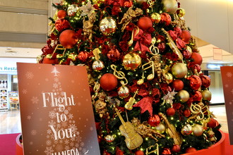 羽田空港　クリスマス装飾2016