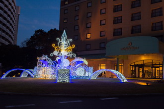 ホテルオークラ東京ベイ　クリスマス装飾　2017