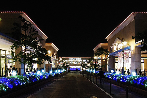 夏だから夜を楽しむ！涼しげなサマーイルミネーション